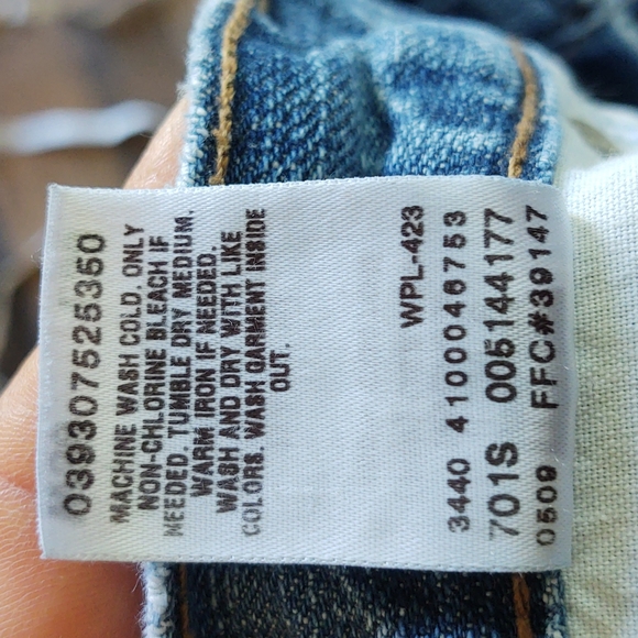 Levi's 514 Slim Straight leg Mens Jeans sz 36×29 - Picture 5 of 16